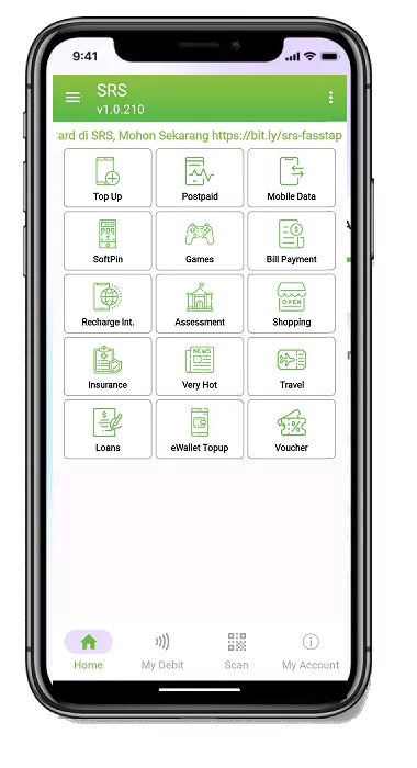 SRS mobile app